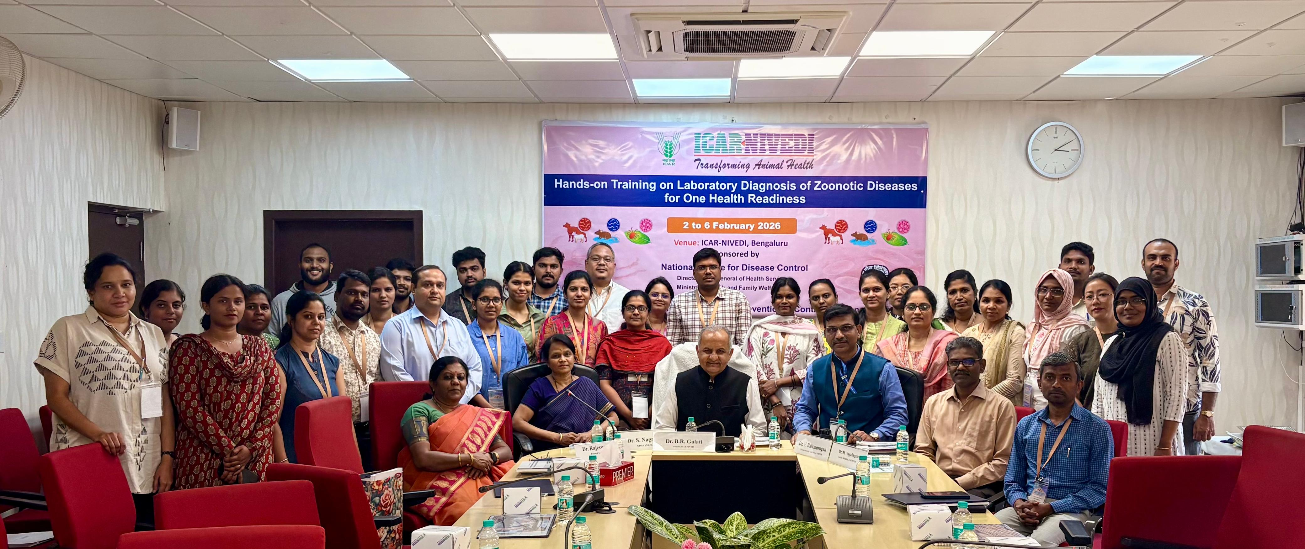 Group photo at valedictory session